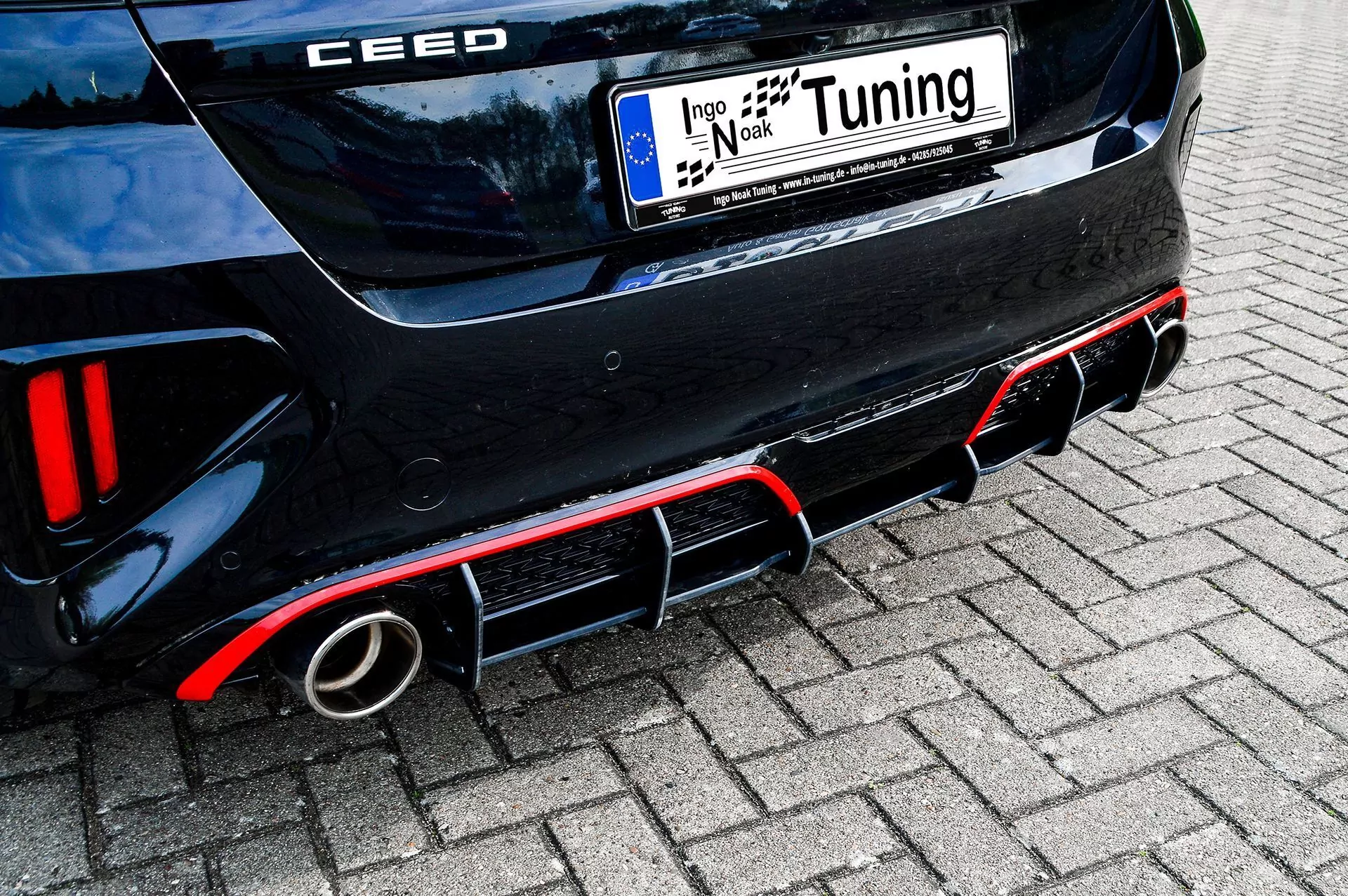 Heckdiffusor Diffusor für Kia Ceed GT CD Facelift ab Bj. 2021-