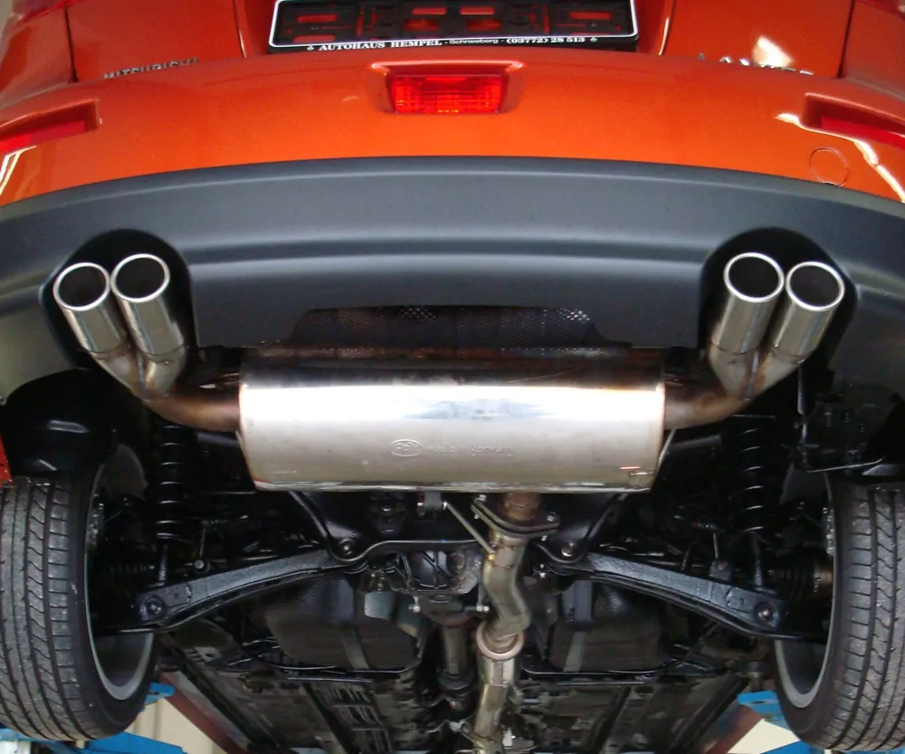 Mitsubishi Lancer Ralliart  Endschalldämpfer Ausgang rechts/links - 2x76 Typ 12 rechts/links