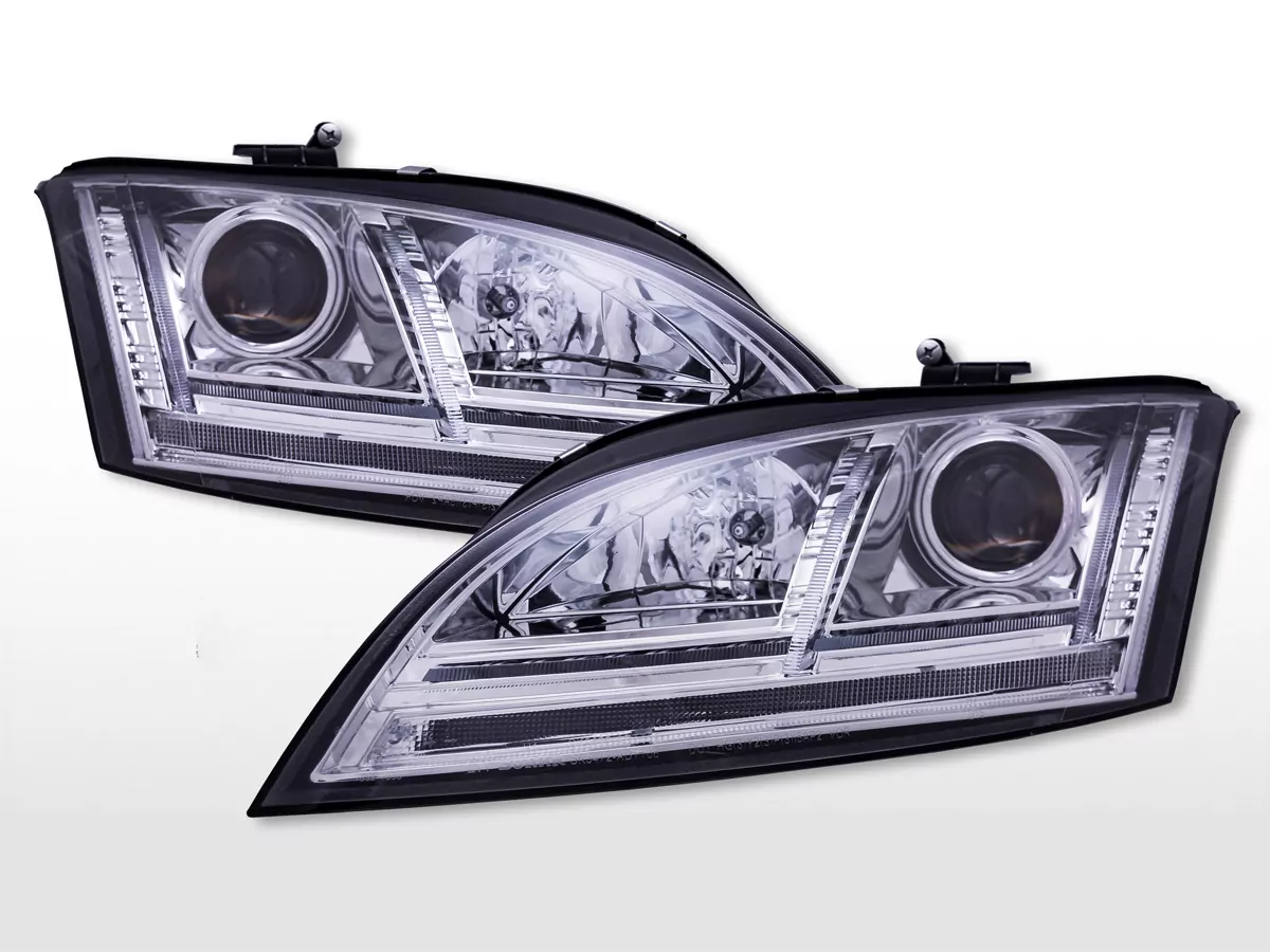 Daylight Scheinwerfer mit LED Tagfahrlicht Audi TT (8J)  2006-2009 chrom