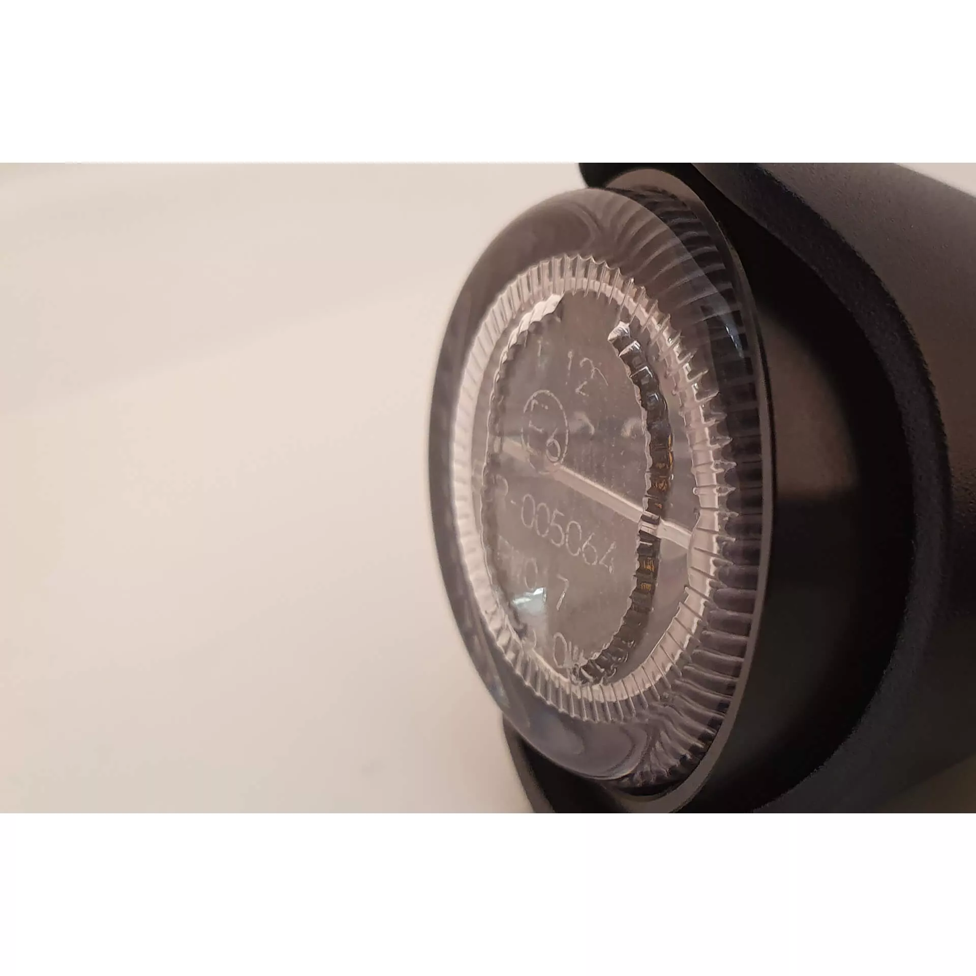 HIGHSIDER Pro Akron-X LED Mini Indicator Gehäuse  Schwarz / Linse Rauchgrau (Paar), Vorn & Hinten