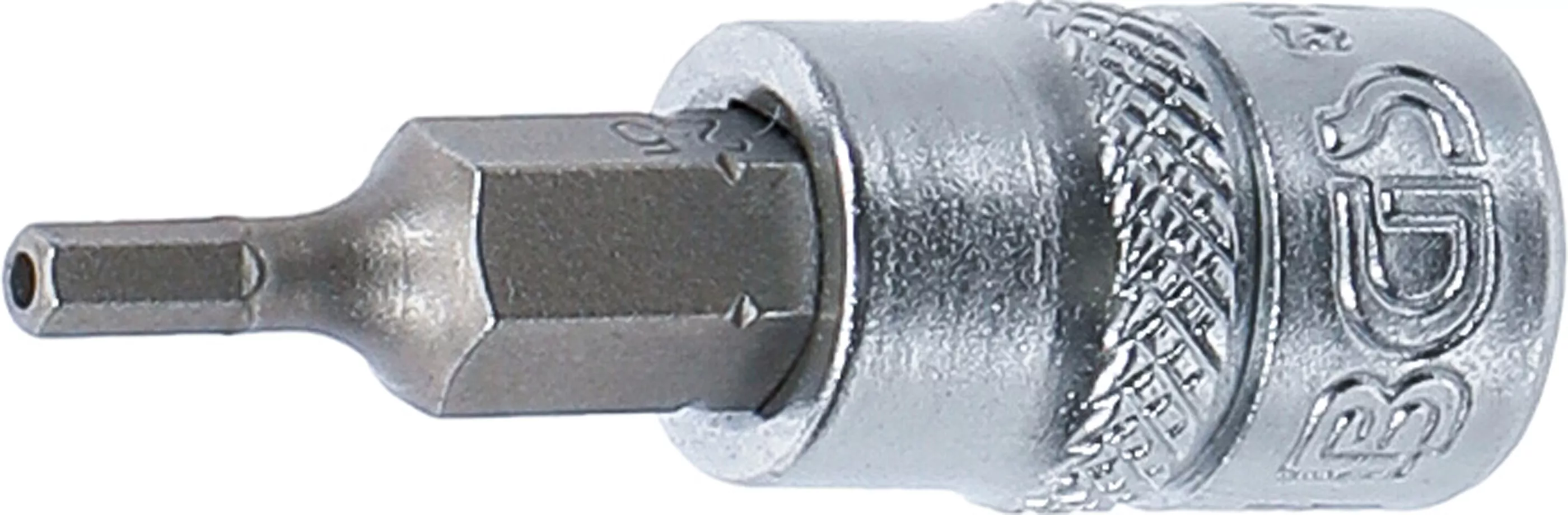 Bit-Einsatz | Antrieb Innenvierkant 6,3 mm (1/4") | Innensechskant mit Bohrung 2,5 mm