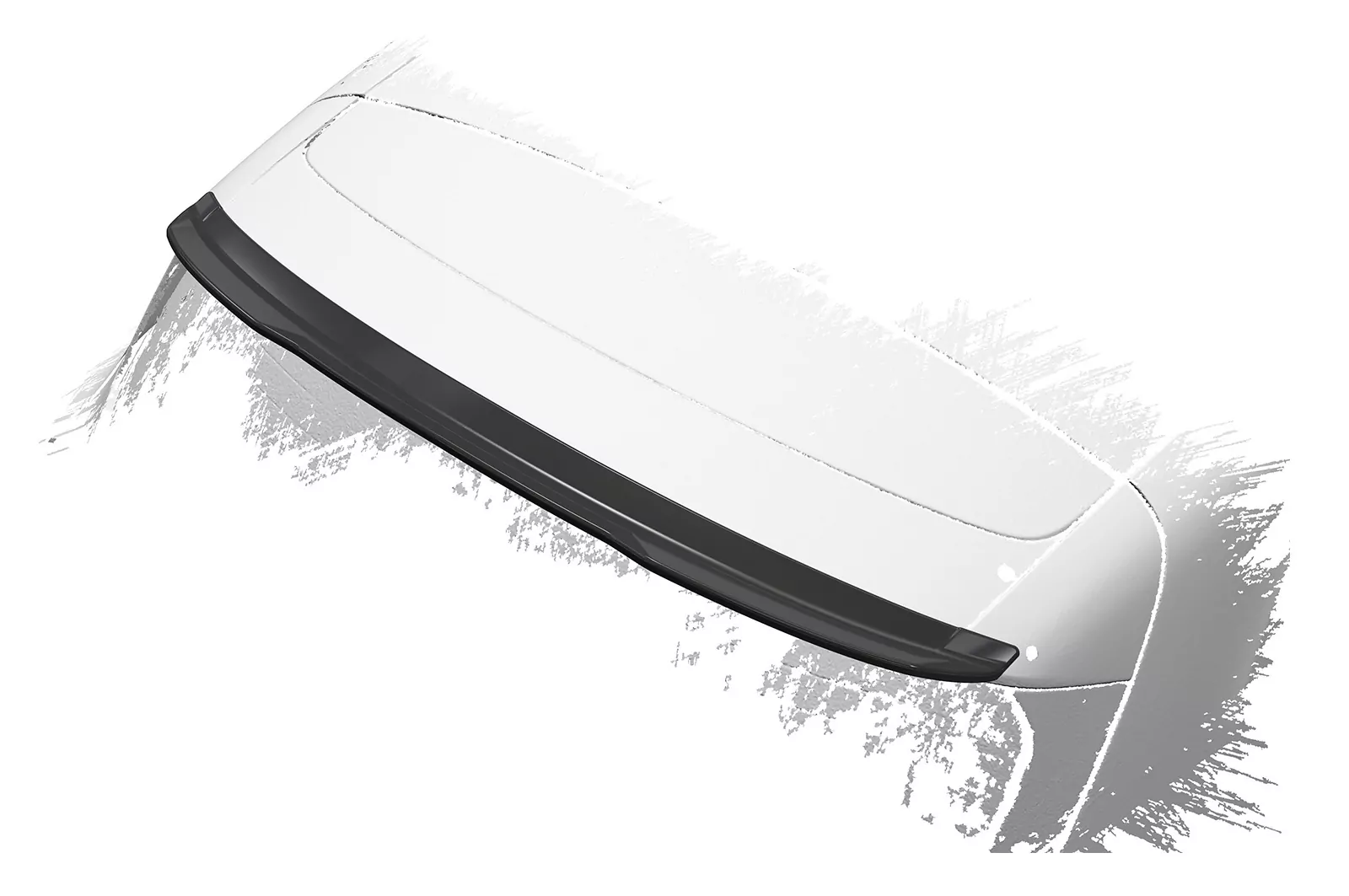 Heckflügel mit ABE für Renault Clio 5 HF812-M Carbon Look (matt)