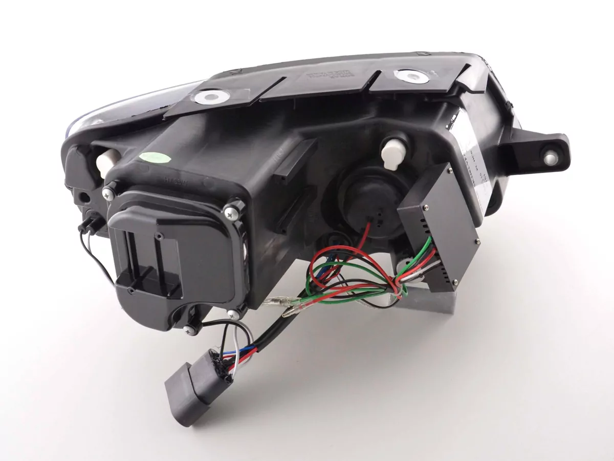Scheinwerfer Set Daylight LED Tagfahrlicht VW Passat B6 3C schwarz