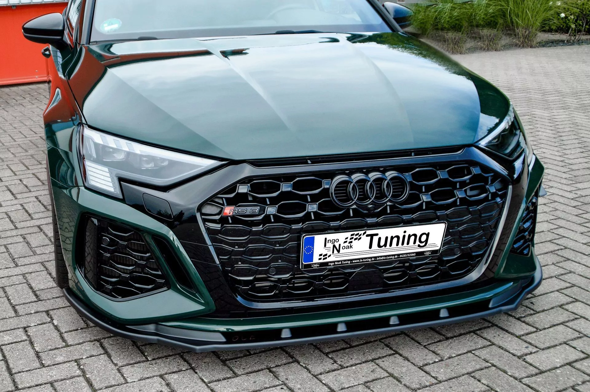 Cup Frontspoilerlippe für Audi RS3 8Y Bj.2020-
