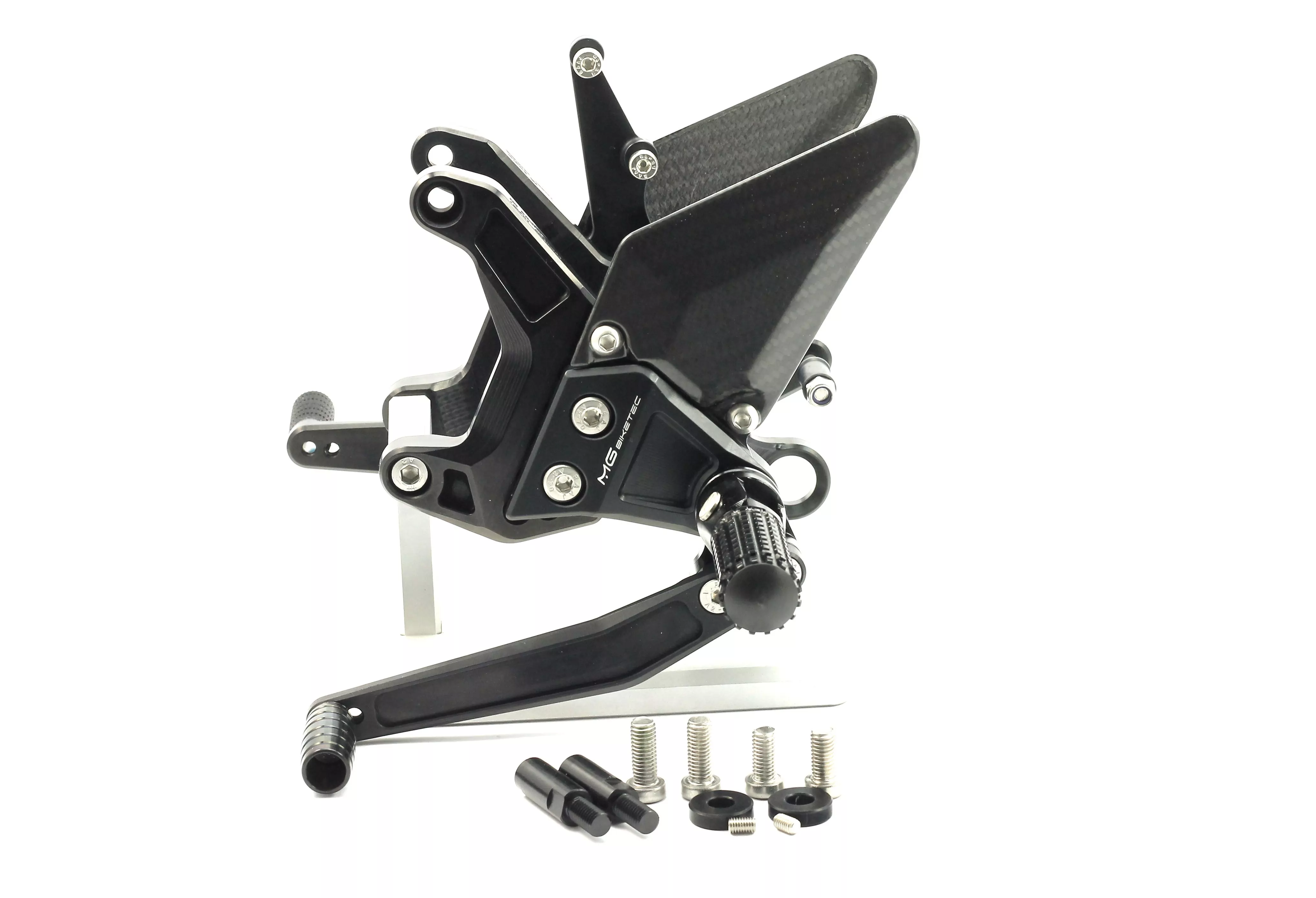 MG Biketec Sportfussrastenanlage / Rastenanlage / Fußrastenanlage mit ABE, gültig in D - A - CH für KTM 1290 Super Duke R / RR / EVO ab 2020