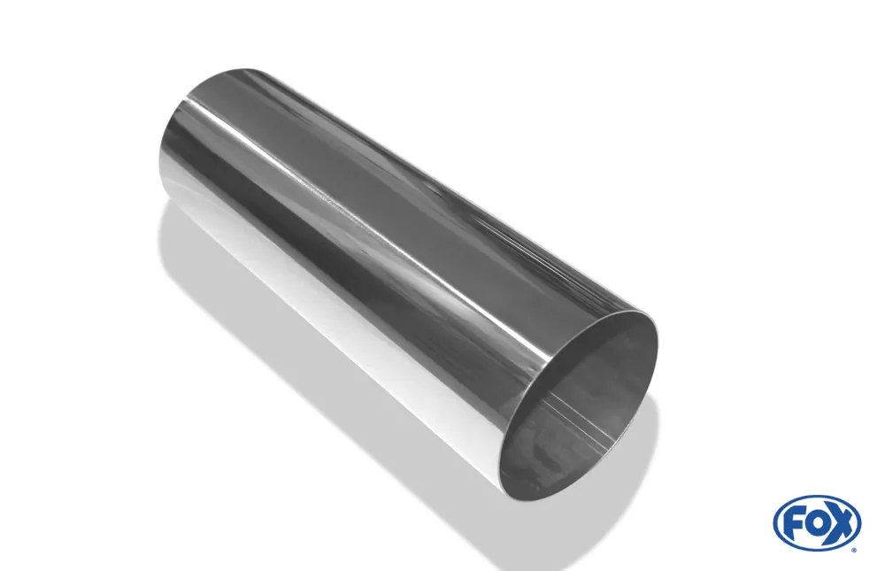 Anschweißendrohr Typ 10  Ø 100 mm / Länge: 300 mm  - rund / uneingerollt / gerade / ohne Absorber