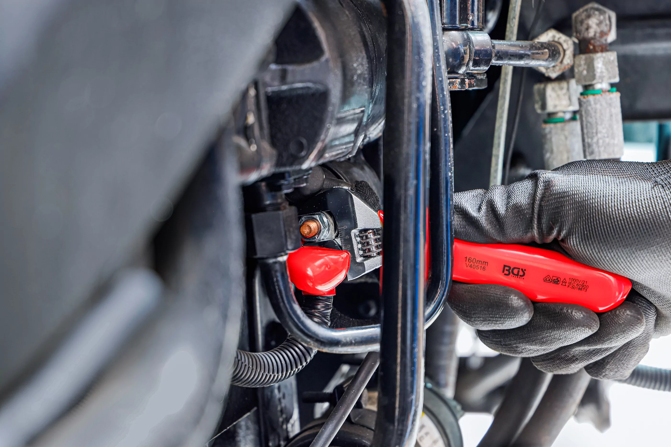 VDE-Rollgabelschlüssel | SW max. 20,5 mm