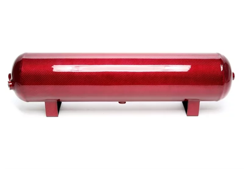 TA Technix Lufttank 19 Liter / Lufttank rot mit echt Carbon Furnier