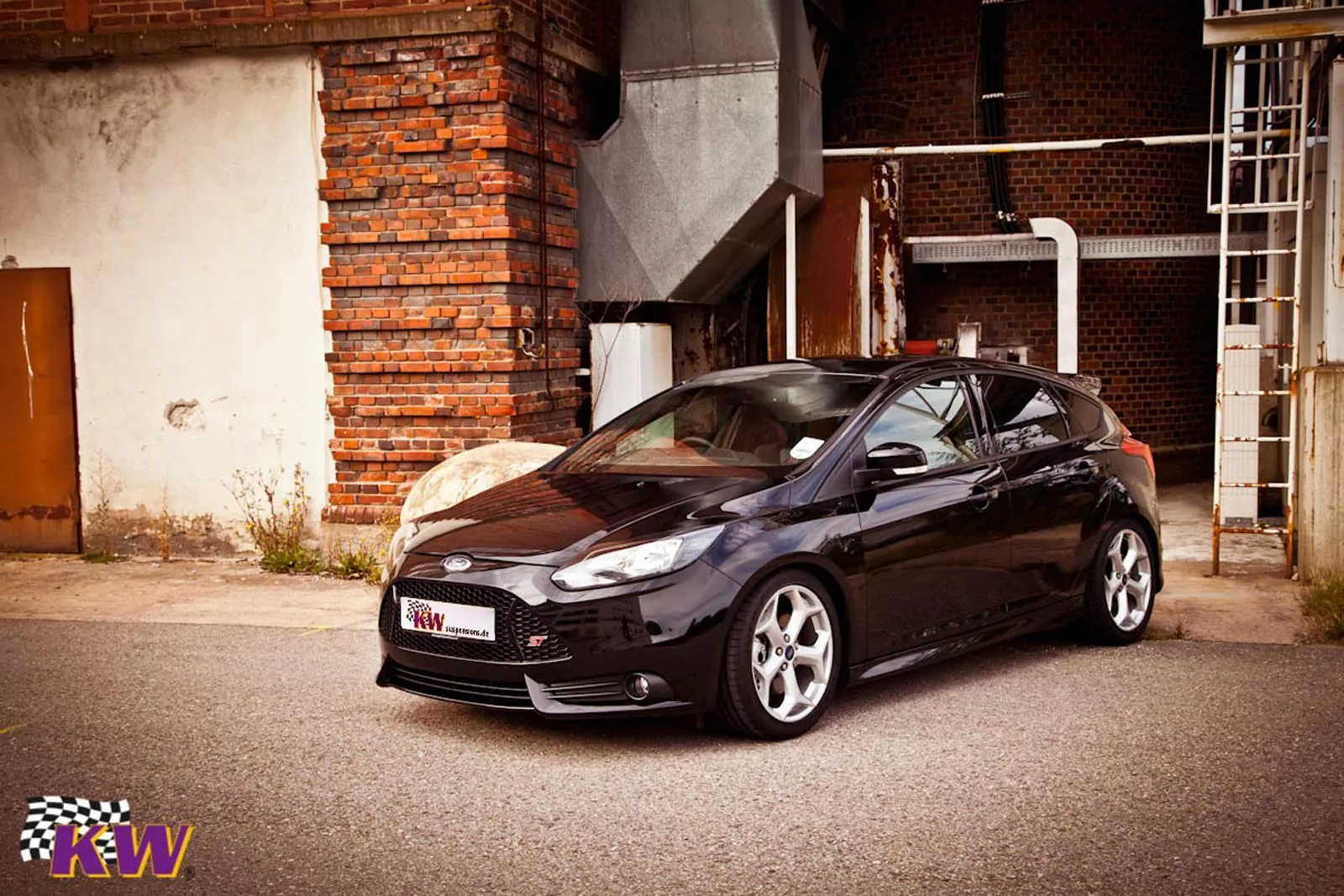 KW Gewindefahrwerk V1 inox FORD FOCUS III (DYB_) 07/2010-