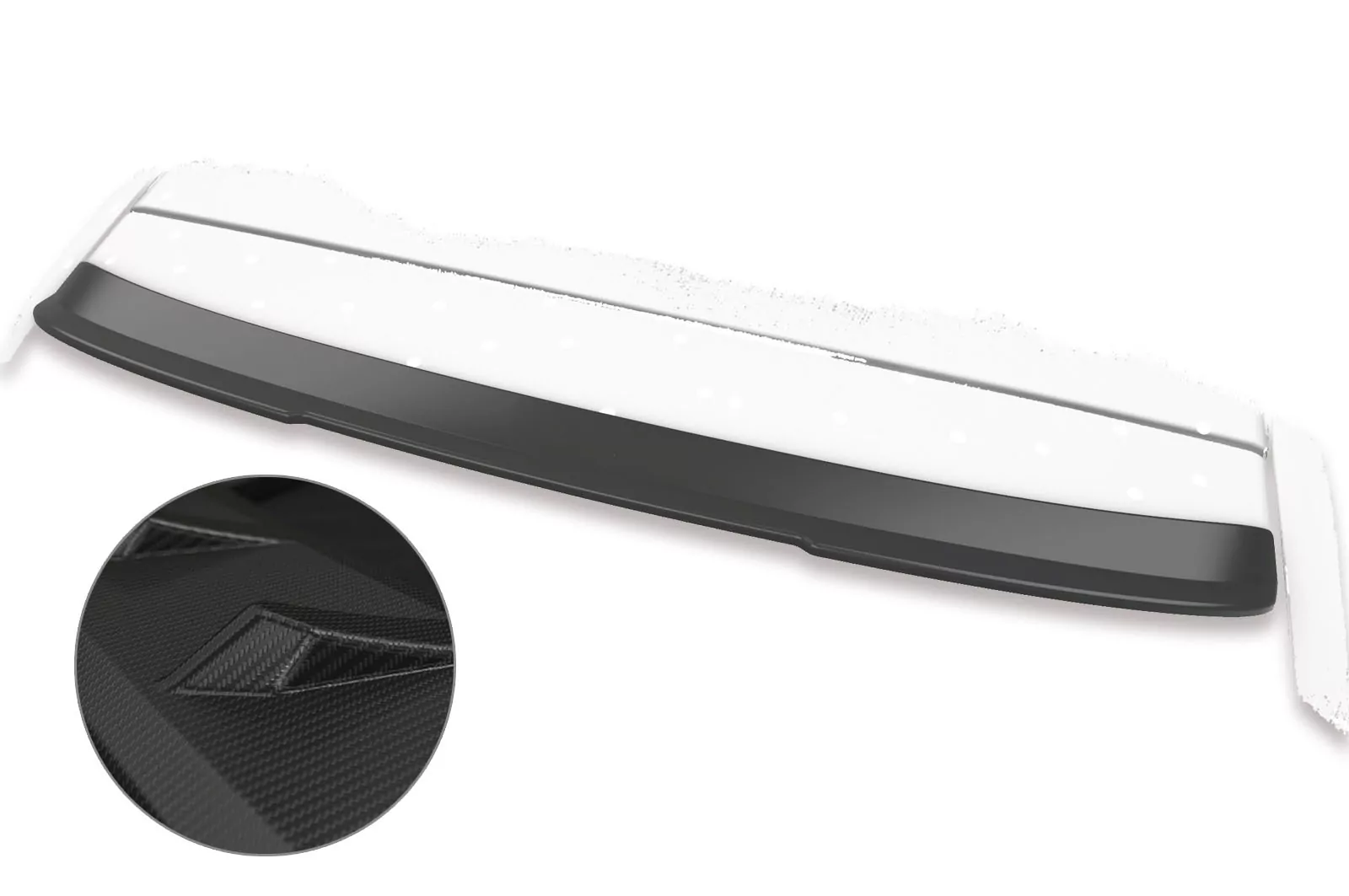 Heckflügel mit ABE für Seat Ibiza 3 (Typ 6L) HF724-M Carbon Look (matt)