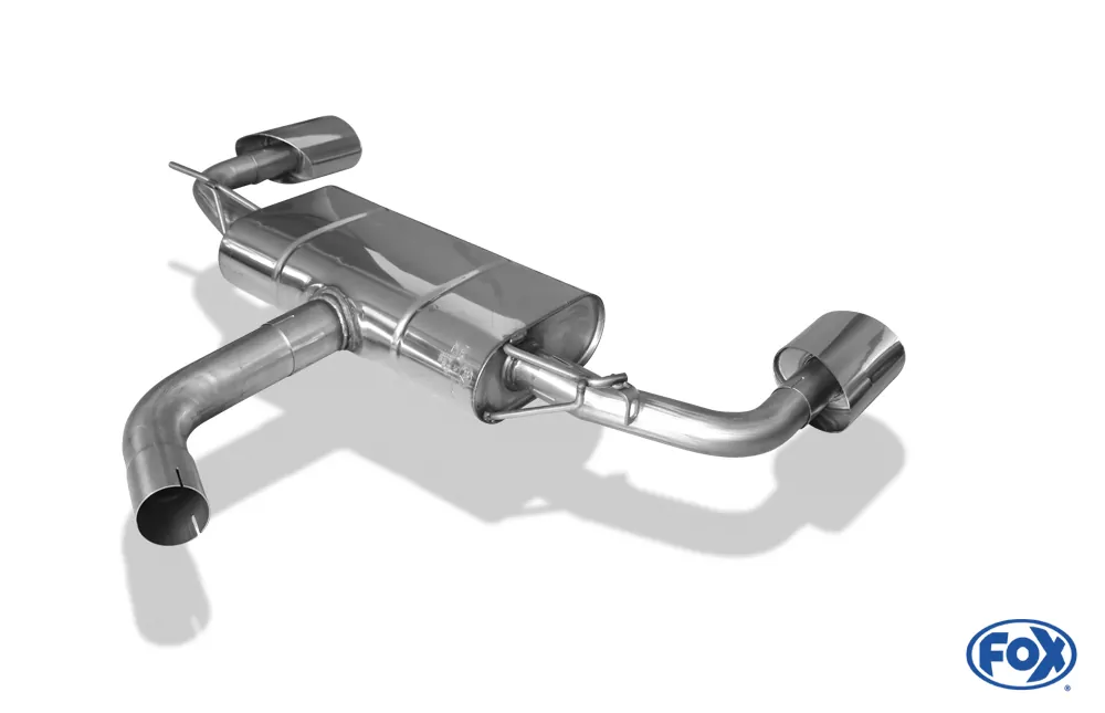 Audi A3 - 8V Sportback  Endschalldämpfer Ausgang rechts/links - 140x90 Typ 44 rechts/links