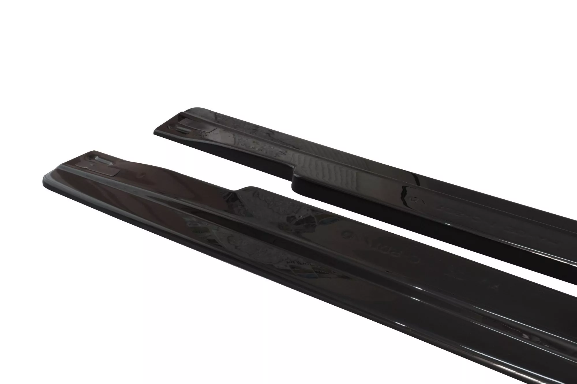 Seitenschweller Ansatz Passend Für Passend Für HYUNDAI GENESIS COUPÉ MK.1 Schwarz Hochglanz Schwarz Hochglanz