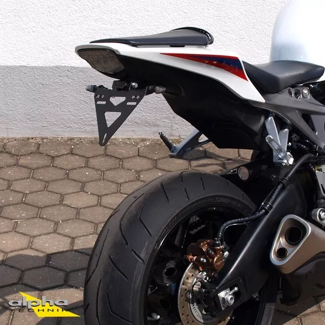 alpha Technik Kennzeichenhalter für Honda CBR1000RR; Typ SC59; Modelljahr 2012-