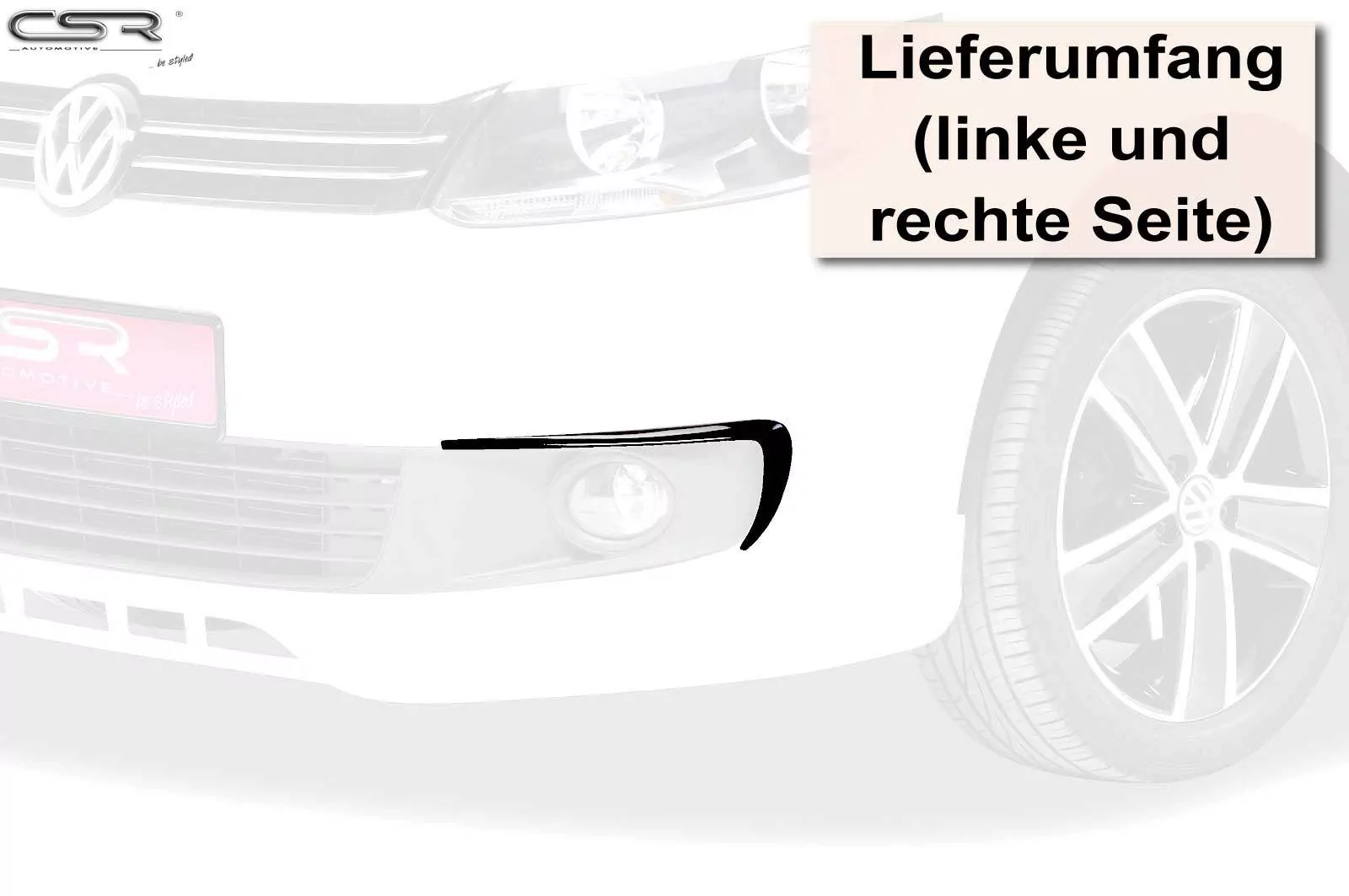 Airintakes für VW Caddy 3 (Typ 2K) AI001