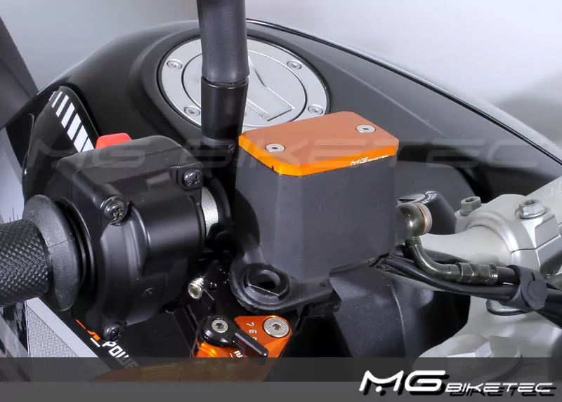 MG Biketec Behälterdeckel- Bremsflüssigkeit vorne für Ducati Hypermotard 821 ab 2013