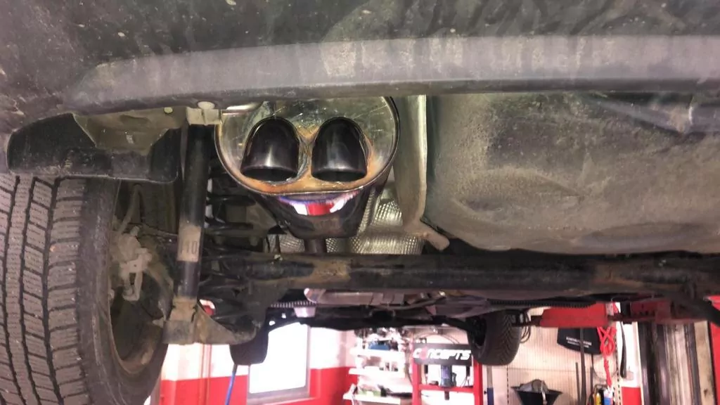 Skoda Rapid Spaceback Endschalldämpfer - 2x55 Typ 26