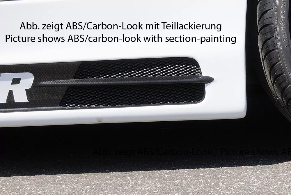 Rieger Seitenschweller für BMW 1er E87  (187 / 1K2/1K4) | 4-tür. 04.07-08.11 (ab Facelift) mit 2 Ausschnitten