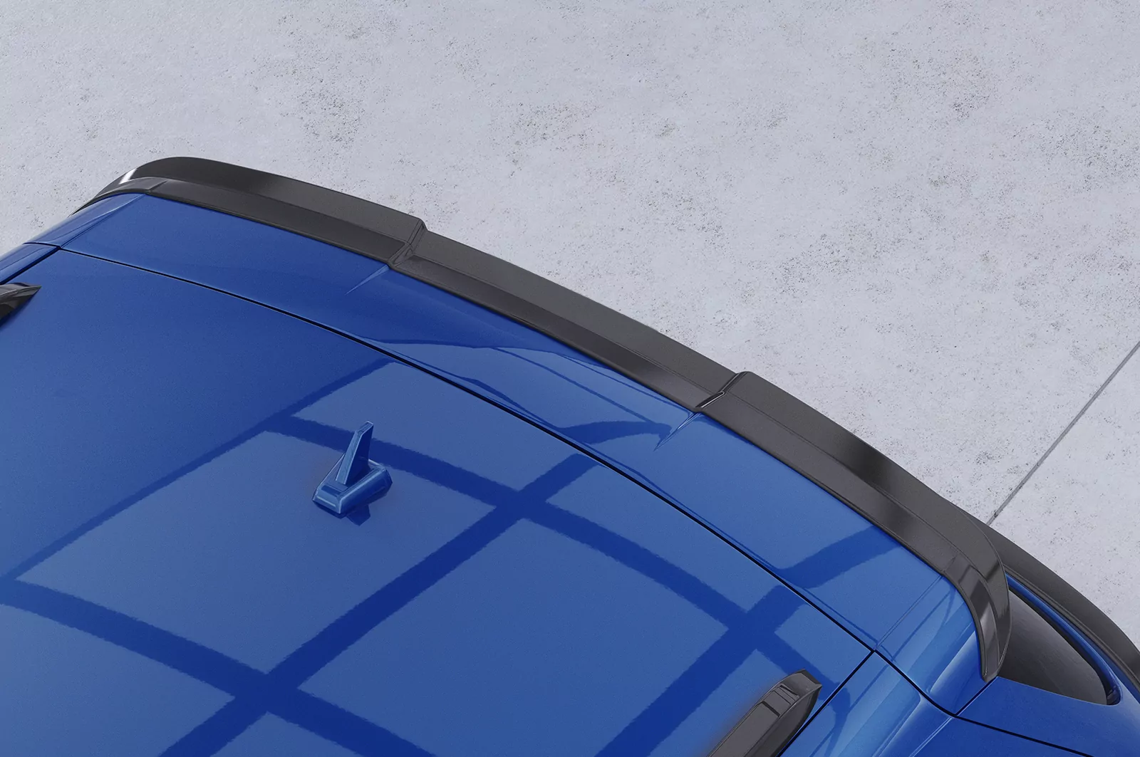 Heckflügel mit ABE für Audi Q5 S-Line/SQ5 (8R) HF809 Strukturiert (schwarz matt)