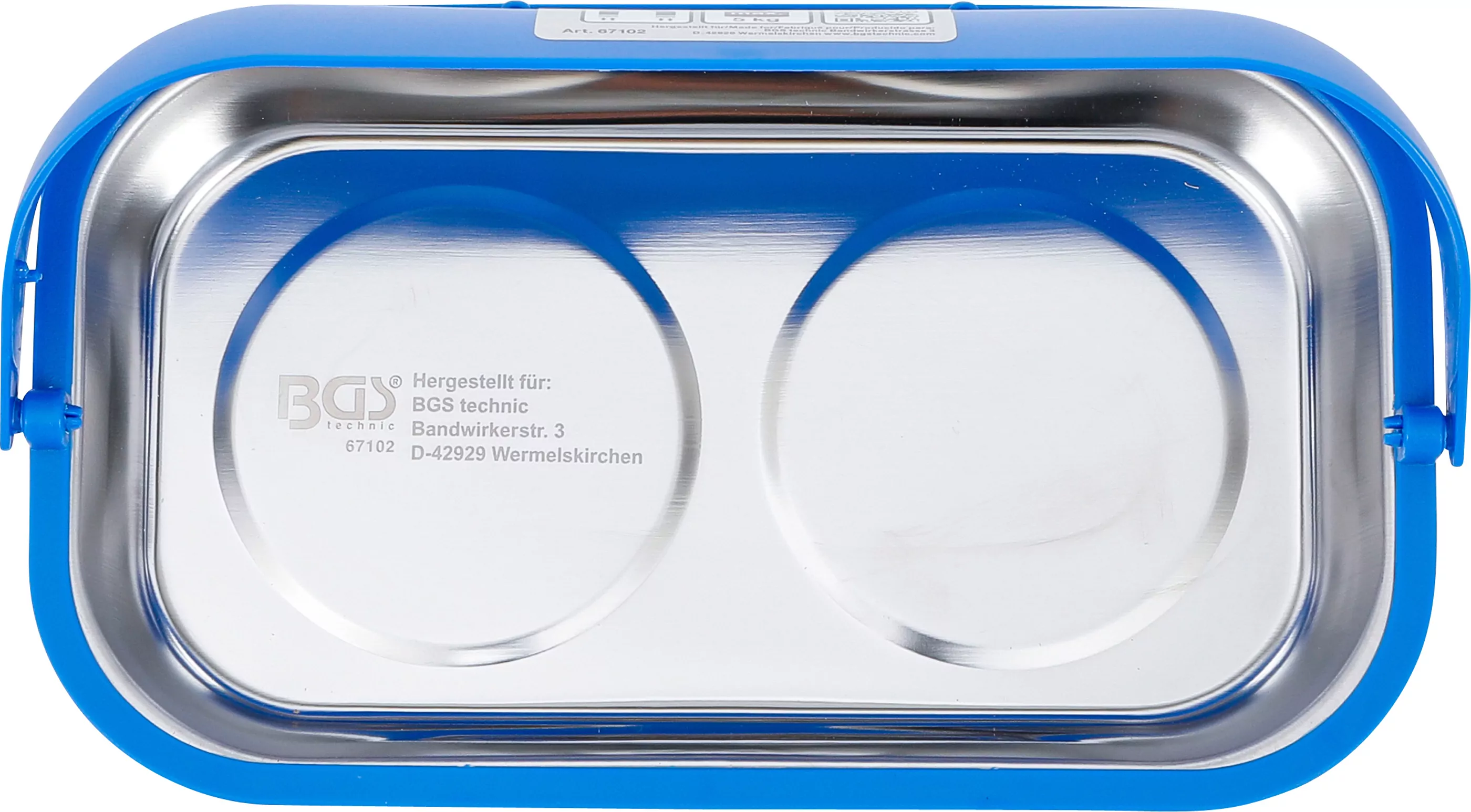 Magnetische Teileschale mit Schirm