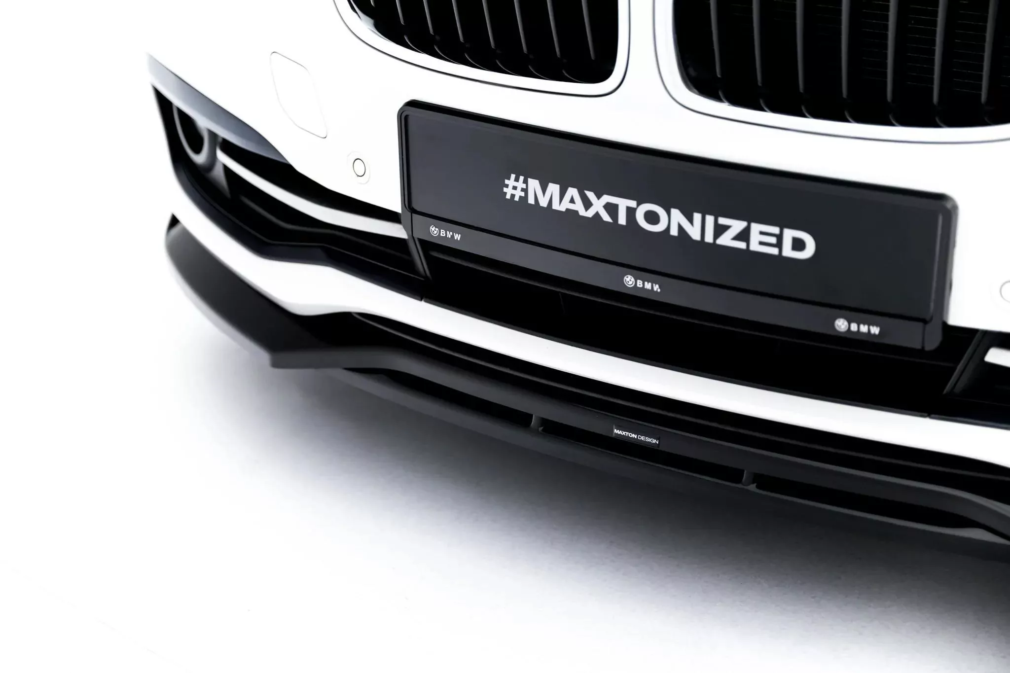 Street+ Spoilerlippe Front Ansatz Passend Für BMW 3er Sportline Limousine / Touring F30 / F31 