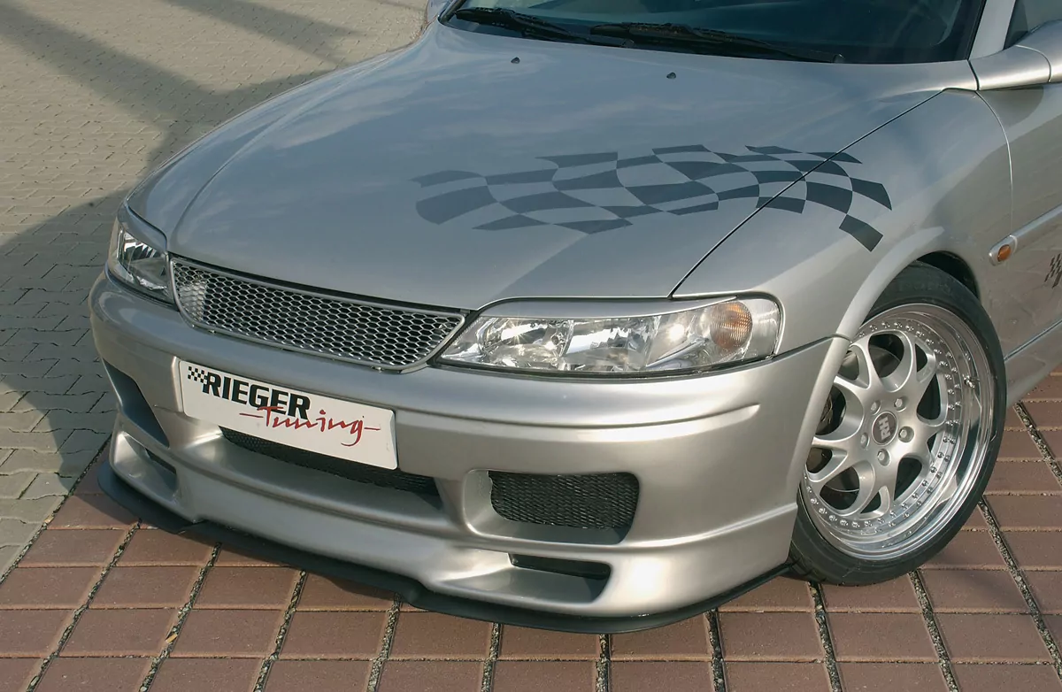 Rieger Spoilerstoßstange für Opel Vectra B - Stufenheck  -> auch passend bei I500 carbon optik