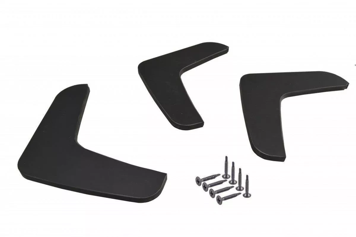 Diffusor Heck Ansatz Für Heckschürze Für V.1 Mercedes C W204 AMG-Line (FACELIFT)