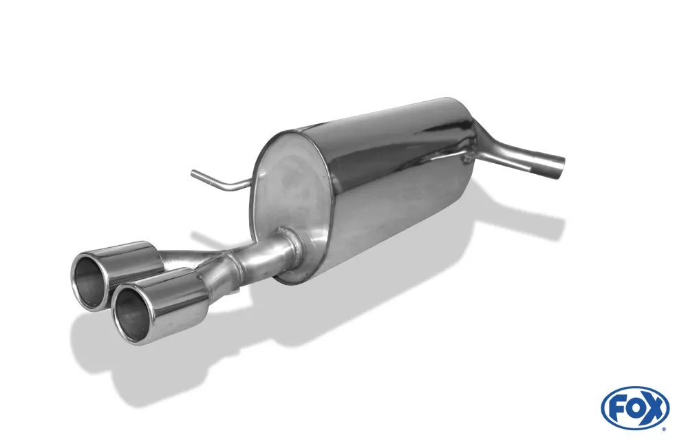 VW Polo 6R GTI  Endschalldämpfer - 2x76 Typ 12