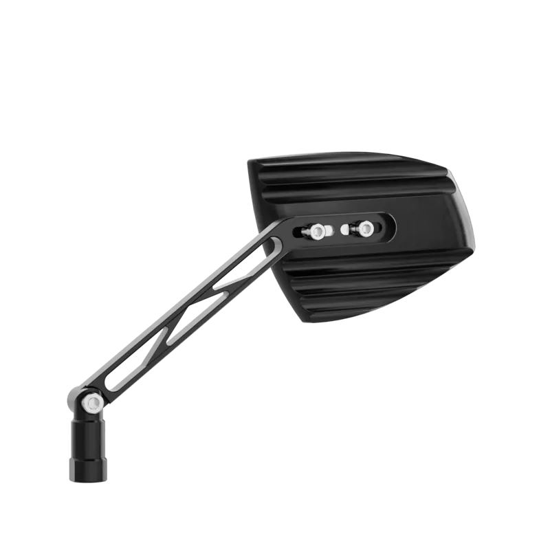 HIGHSIDER pro Handlebar Mirror Wave Black/Black (Pair)