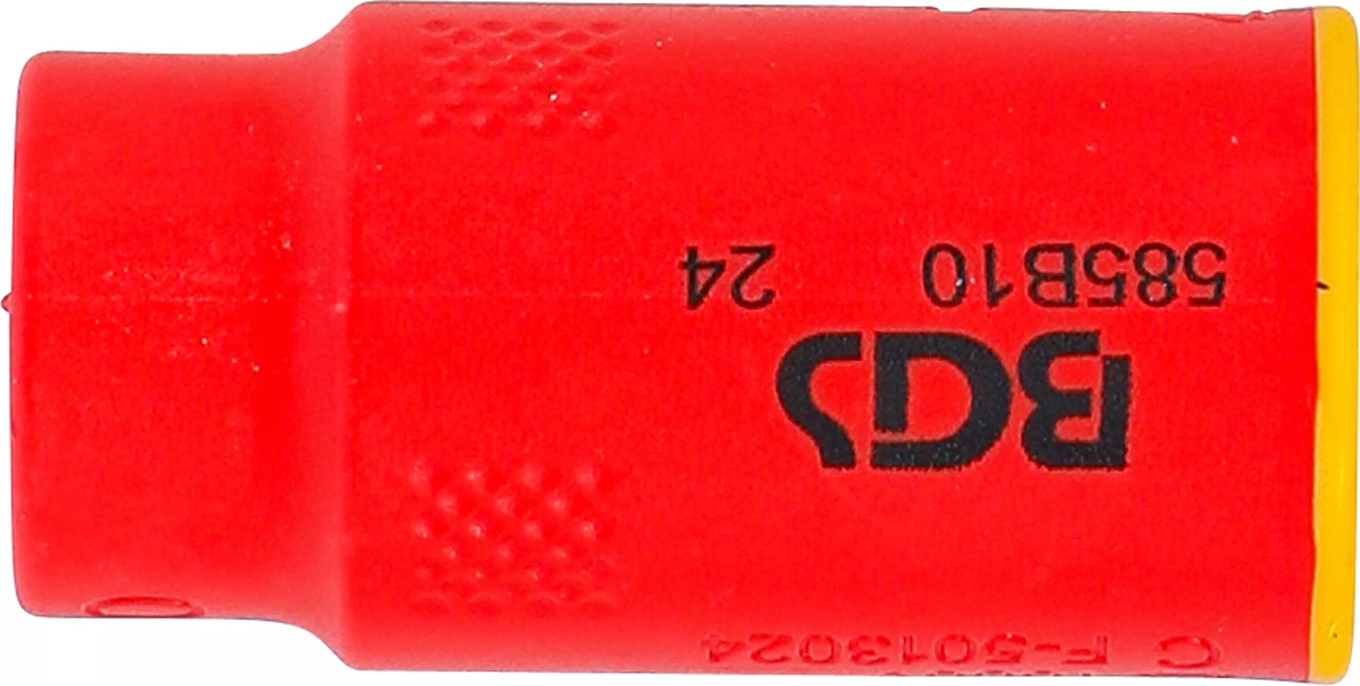 VDE-Steckschlüssel-Einsatz Sechskant | Antrieb Innenvierkant 10 mm (3/8") | SW 10 mm