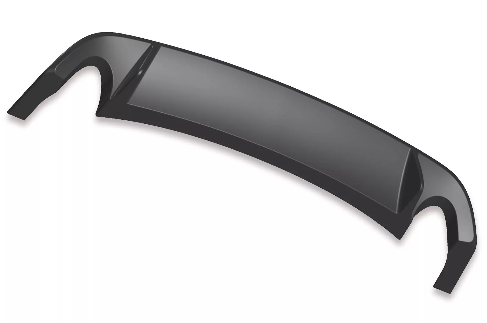 Heckansatz für VW Golf 6 HA044-M Carbon Look (matt)