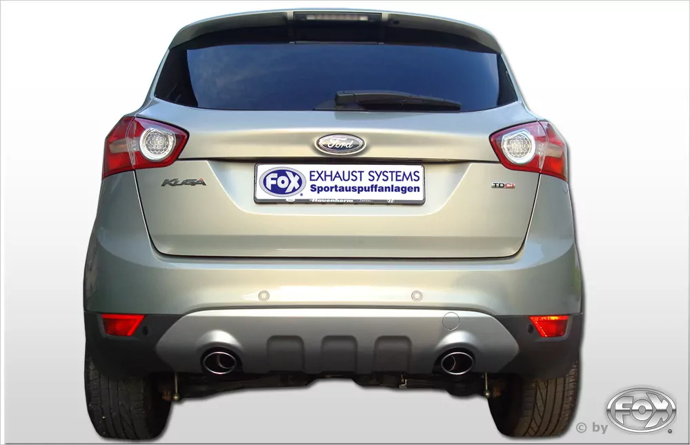Ford Kuga  Endschalldämpfer Ausgang rechts/links - 106x71 Typ 32 rechts/links