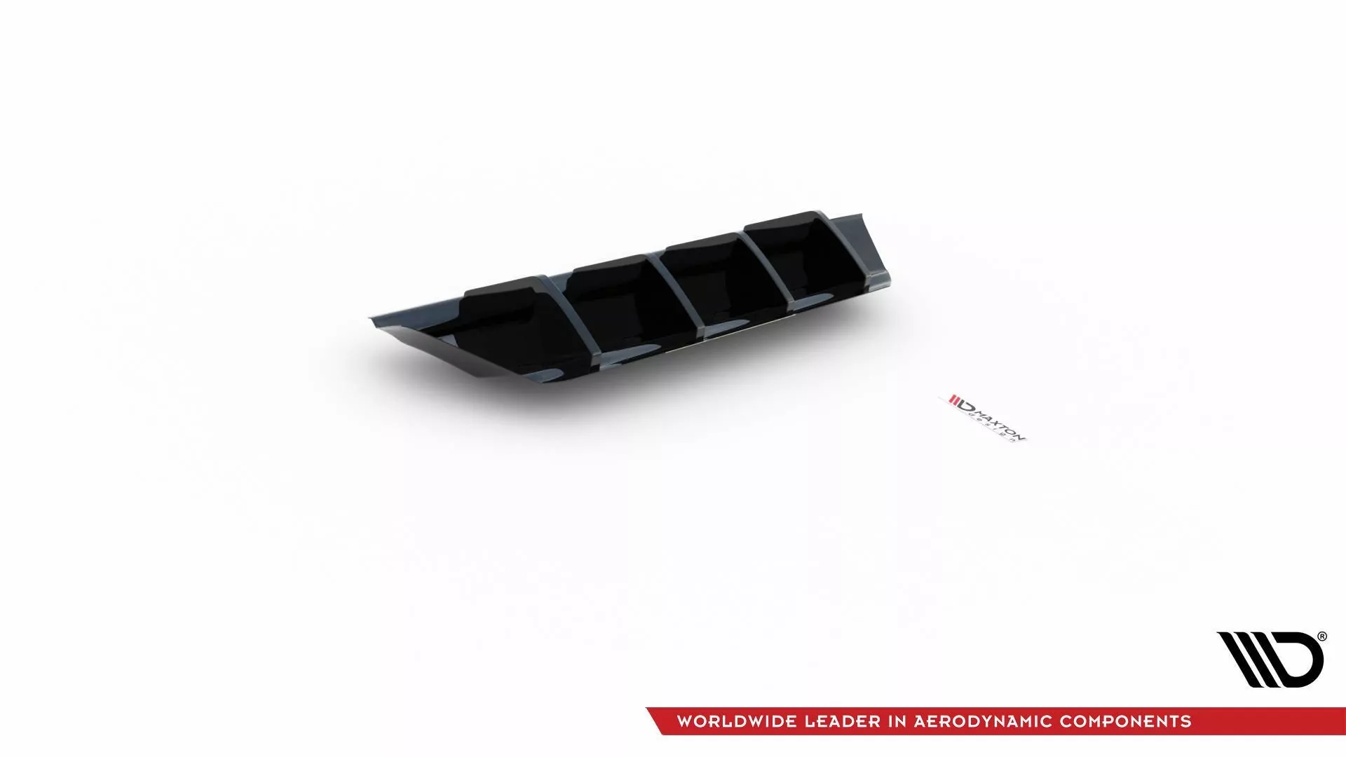 Diffusor Heck Ansatz Für Seat Leon FR ST Mk4 Schwarz Hochglanz