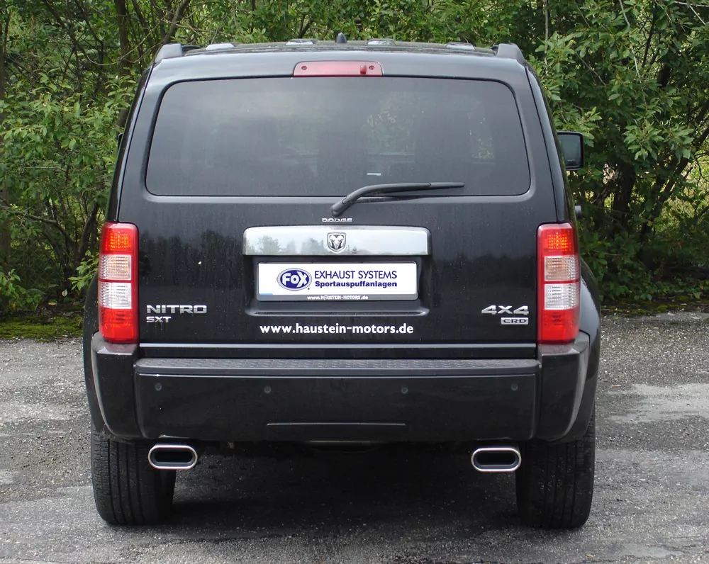 Dodge Nitro  Endrohrsystem rechts/links - 160x80 Typ 53 rechts/links