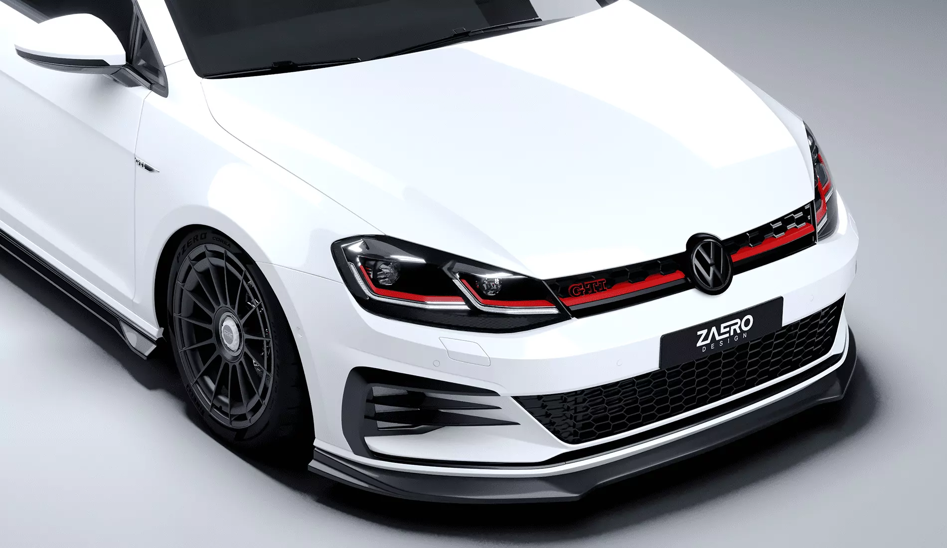EVO-1 Frontlippe für VW Golf 7 GTI | GTD (Facelift)