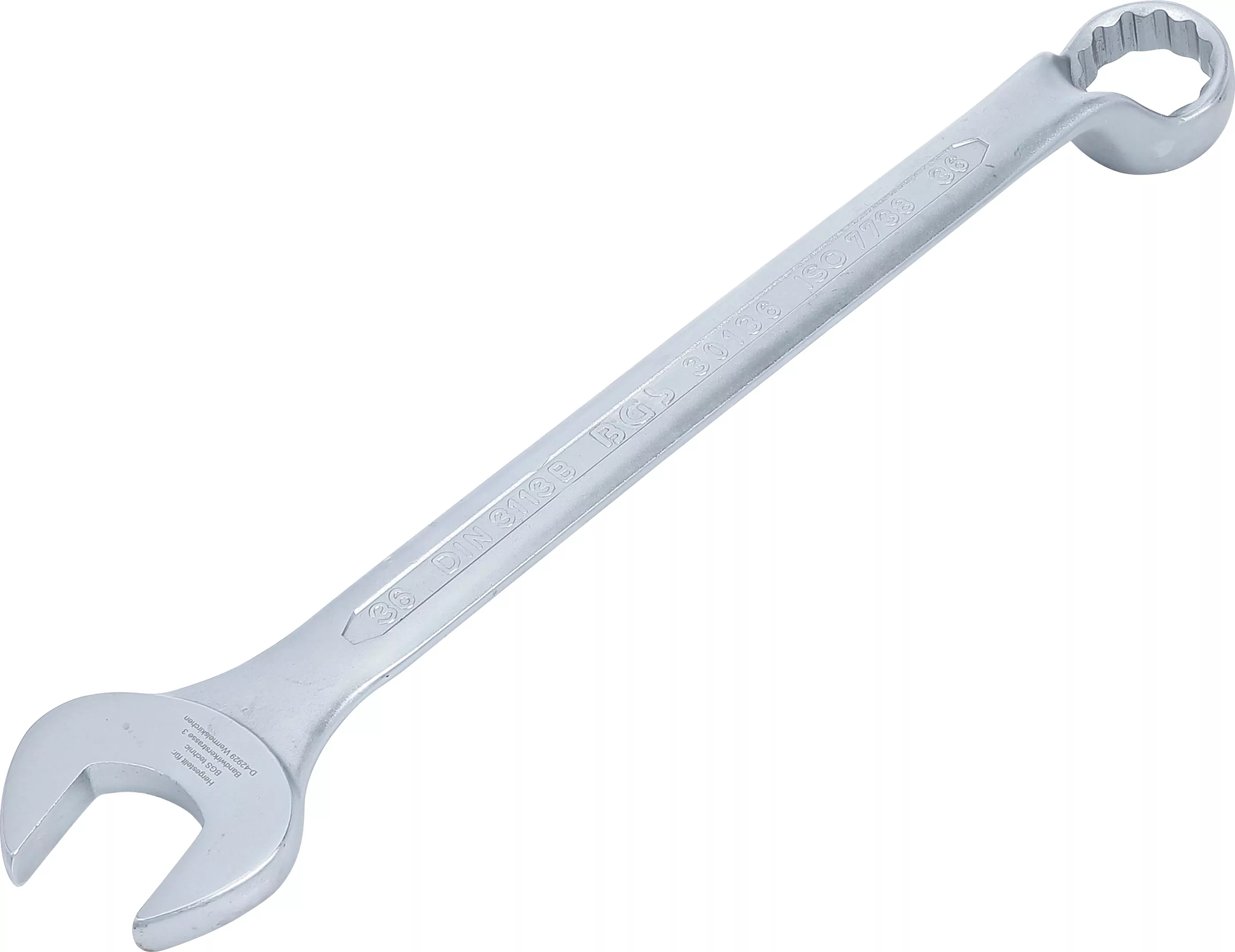 Maul-Ringschlüssel, gekröpft | SW 36 mm