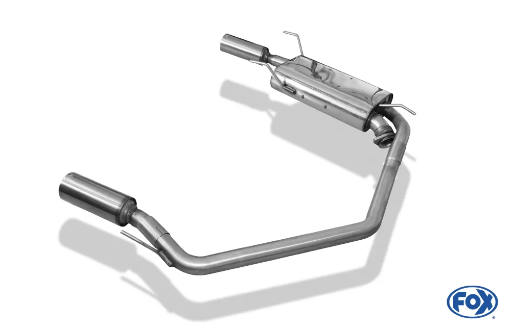 Opel Vectra B  Endschalldämpfer Ausgang rechts/links - 1x90 Typ 13 rechts/links