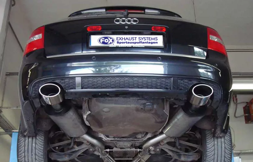 Audi RS6 4B  Endschalldämpfer 70mm rechts/links - 140x90 Typ 32 rechts/links