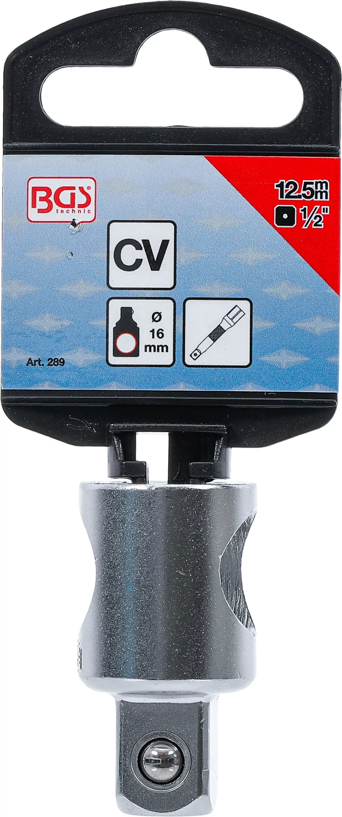 Gleitgriff-Adapter für Verlängerungen | Abtrieb Außenvierkant 12,5 mm (1/2")