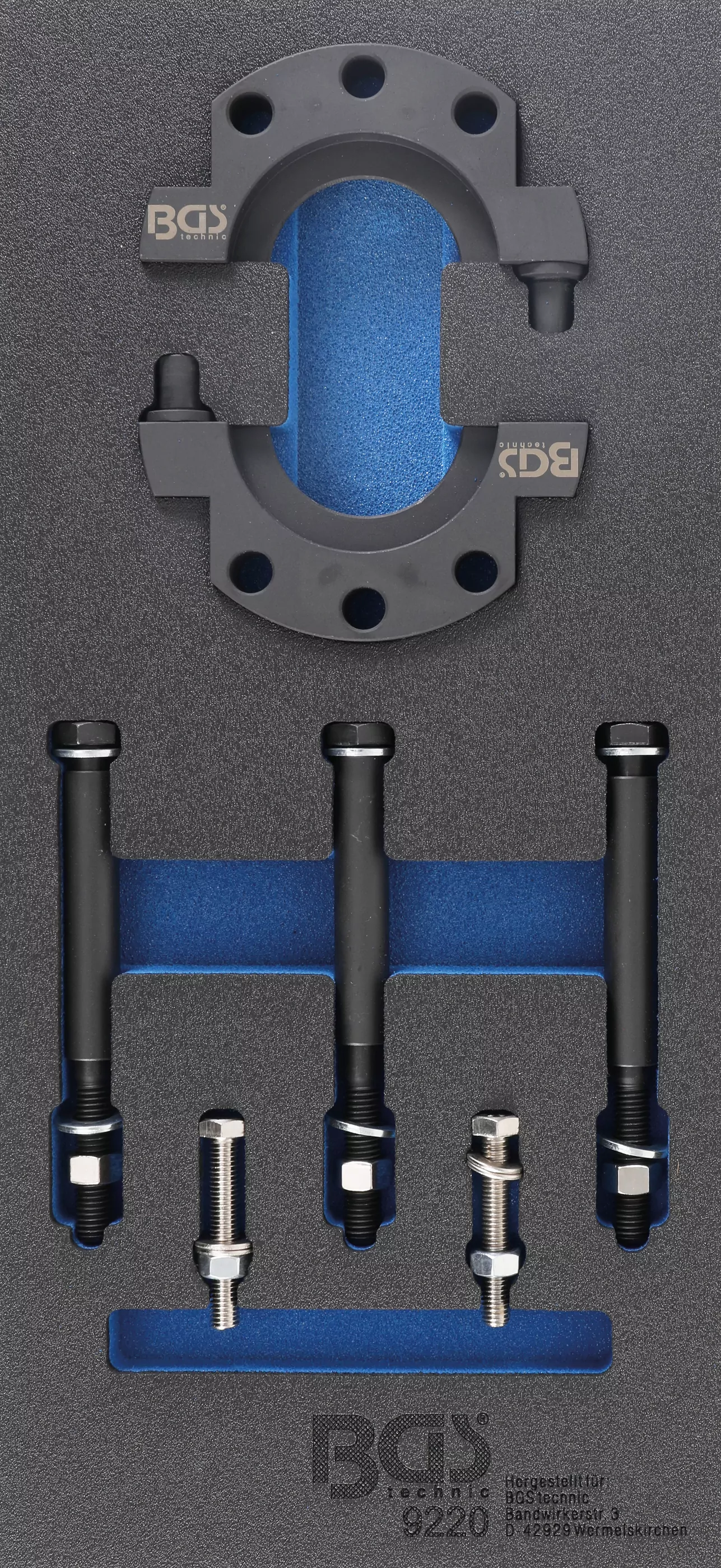 Werkstattwageneinlage 1/3: Lagerring-Demontagewerkzeug | für Ford Transit (ab Bj. 2006)