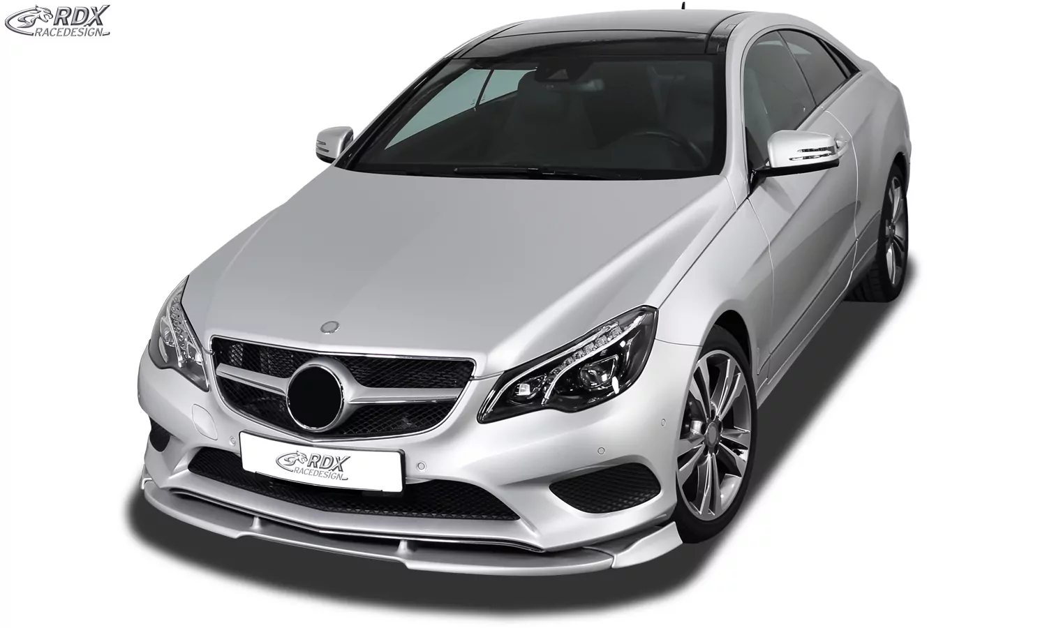 RDX Frontspoiler VARIO-X für MERCEDES E-Klasse Cabrio A207 / Coupe C207 2013+ Frontlippe Front Ansatz Vorne Spoilerlippe