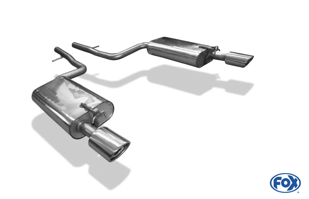 Lexus LS 430  Endschalldämpfer Ausgang rechts/links - 115x85 Typ 33 rechts/links