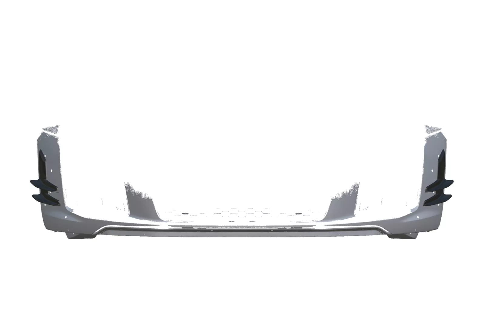 Performance Flaps für Audi R8 (Typ 4S) FP014 Schwarz Strukturiert