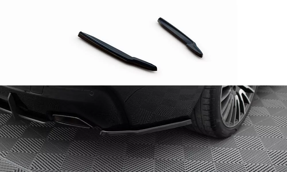 Heck Ansatz Flaps Diffusor Für BMW 6er GT G32 M-Paket Schwarz Hochglanz