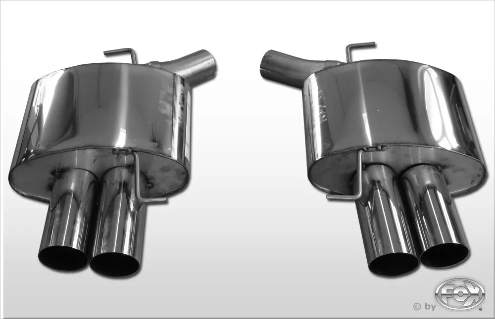 BMW F10/F11 535i Endschalldämpfer rechts/links - 2x80 Typ 10 rechts/links