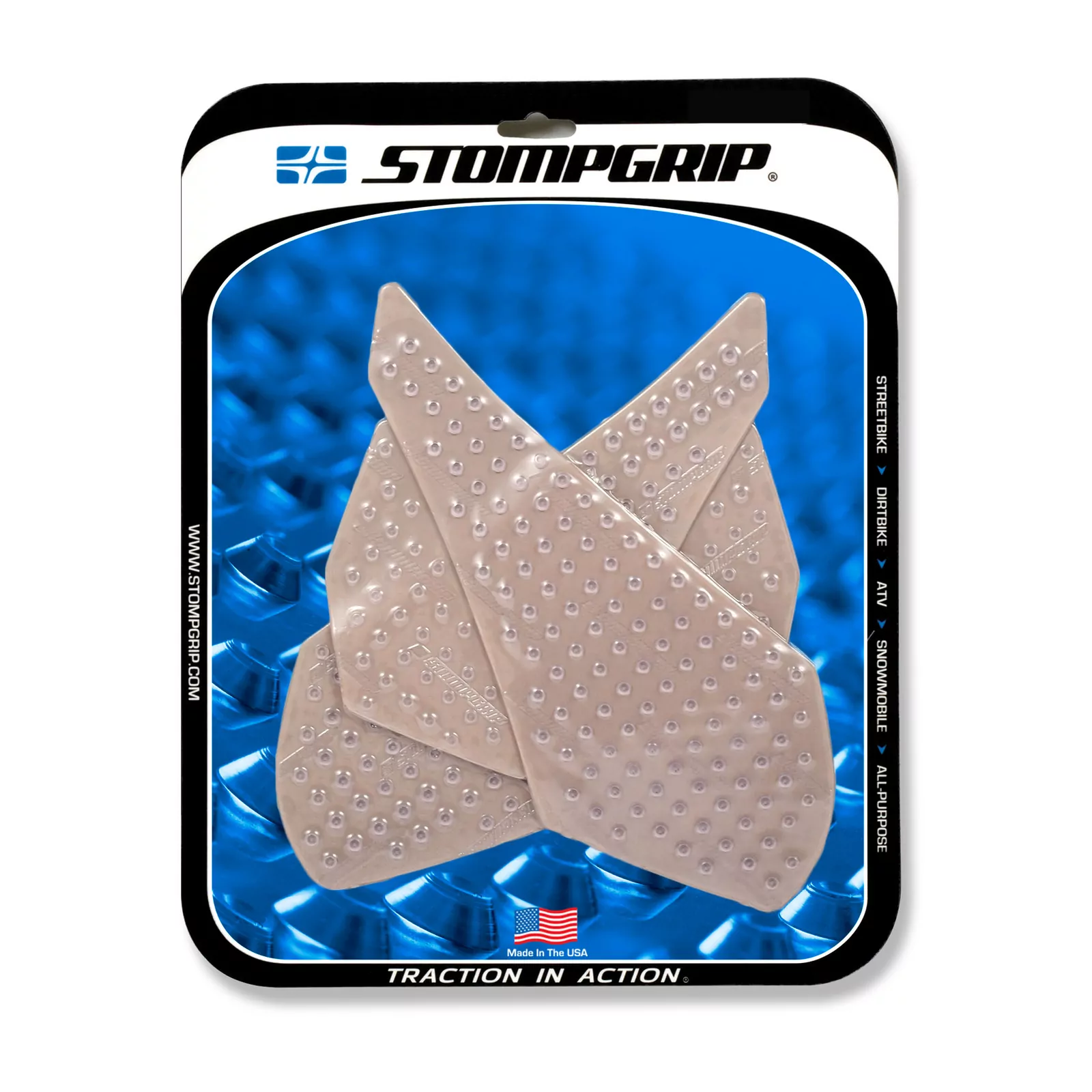 Stompgrip Traction Pad Volcano für BMW R 1250 RS 19-20 Klar