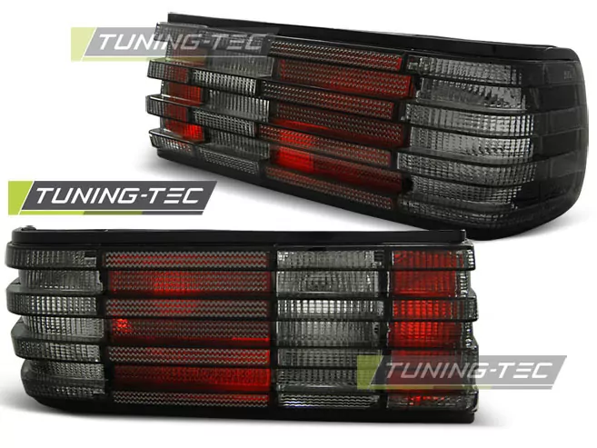 Tail Lights Red Smoke Fits Mercedes S-klasa W126 82-93