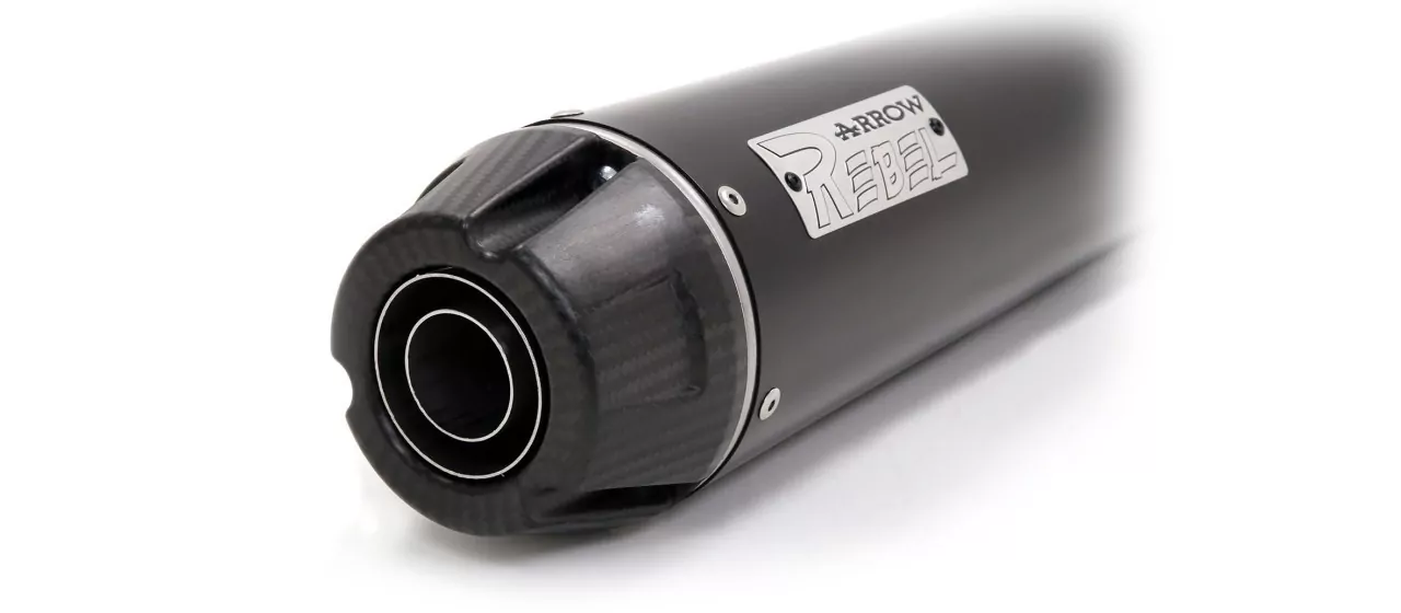 ARROW Ersatzschalldämpfer REBEL Carbon KAWASAKI VULCAN S 650 21-22