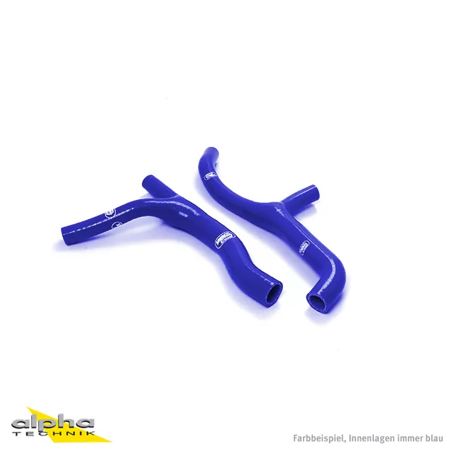 SAMCO SPORT Siliconschlauch Kit blau für Suzuki DRZ400E Modelljahr 2000-2002