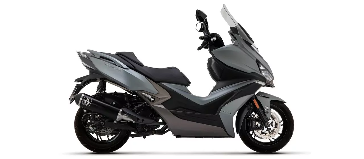 Arrow Urban Aluminium Schwarz KYMCO XCITING 400i S 21-22
