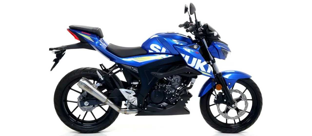 Arrow Pro-Race Edelstahl SUZUKI GSX-S 125 '17-20